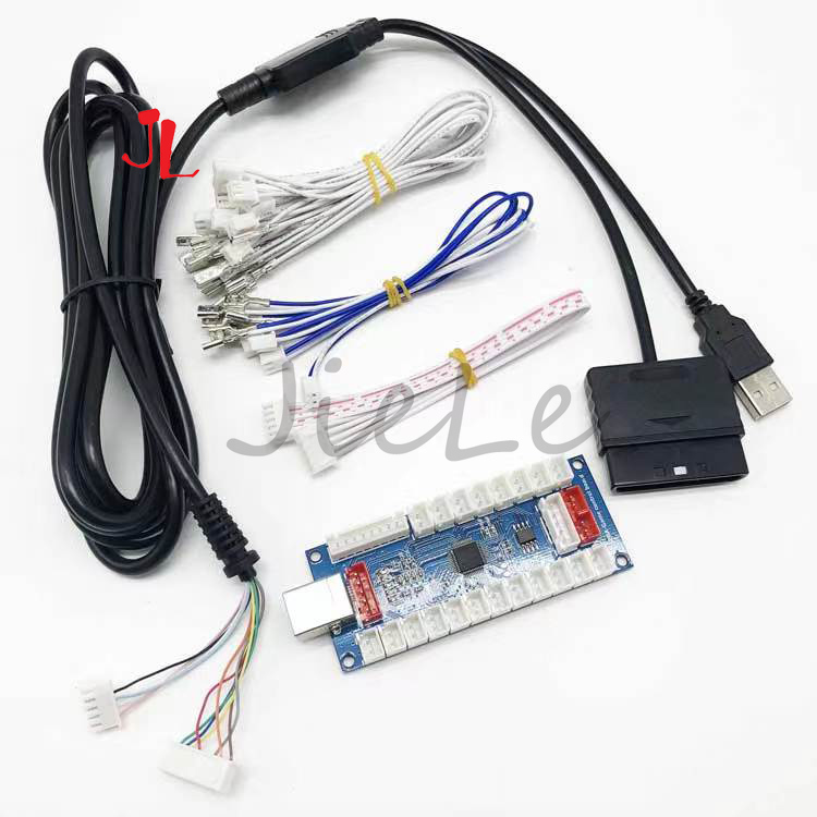 Usb Game Board Jamma - Máy Tính-PS2-PS3 Xbox360 4 Trong 1
