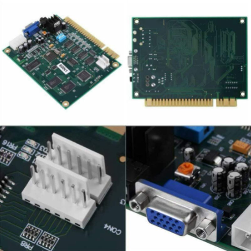 X64A-4X 60 In 1 Multicade PCB  - đánh giá và giá Usb Game Board Jamma