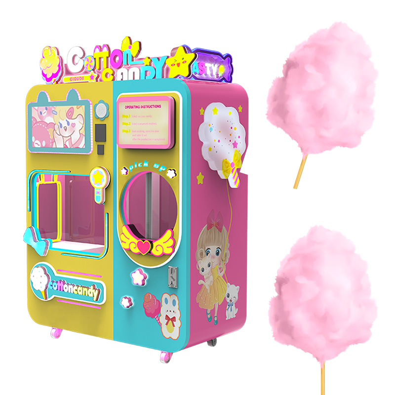 Customized Automatic Cotton Ca - đánh giá và giá Candy Vending Machine