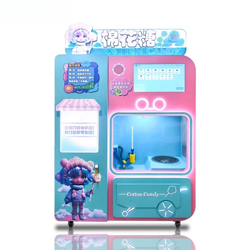 FOB Automatic Cotton Candy Ven - đánh giá và giá Candy Vending Machine