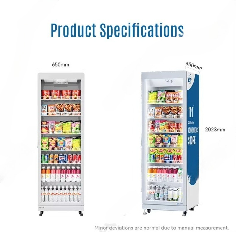 FOODLINE Customized Vending AI - đánh giá và giá Open Vending Machine