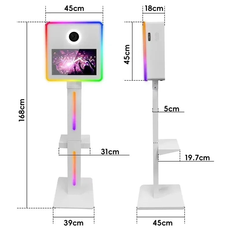 Máy chụp ảnh tự động màn hình  - đánh giá và giá Photo Booth Machine