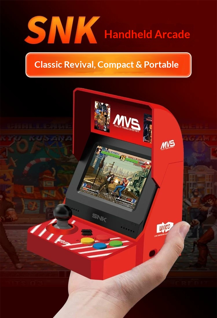 UNICO MVS Mini Arcade Console  - đánh giá và giá Arcade Vibes