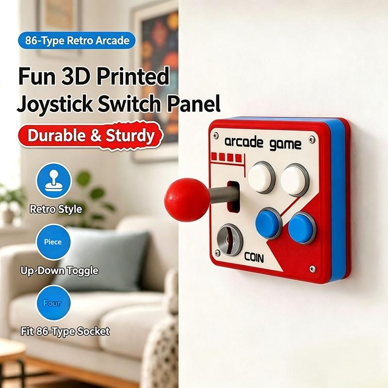 3D Printing Panel Socket Contr - đánh giá và giá Arcade Vibes