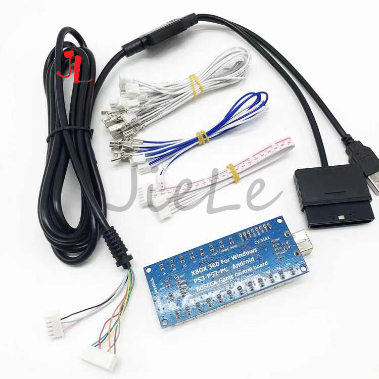 Máy Tính-PS2-PS3 Xbox360 4 Tro - đánh giá và giá Usb Game Board Jamma