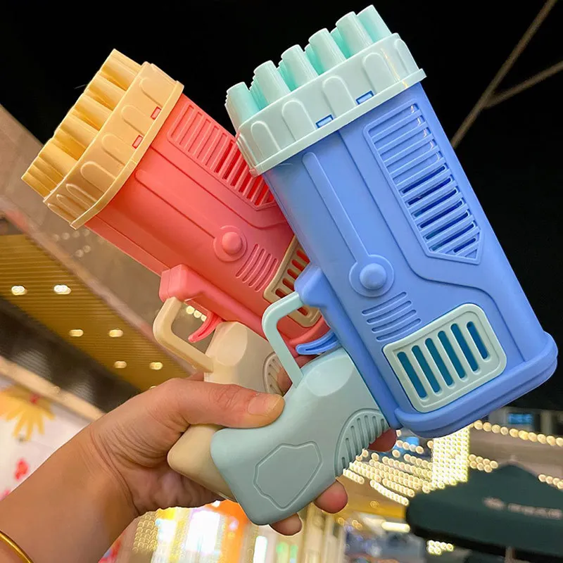 Bubble Gun Kids Toys Rocket 32 - đánh giá và giá Bubble Gum Machine