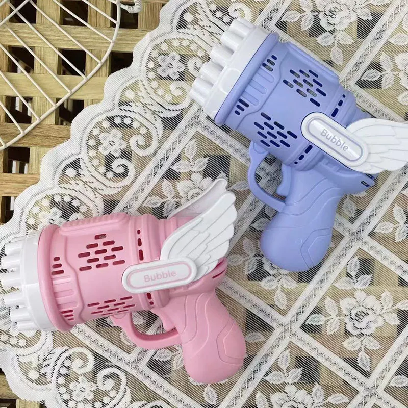 Bubble Gun Kids Toys Rocket 32 - đánh giá và giá Bubble Gum Machine