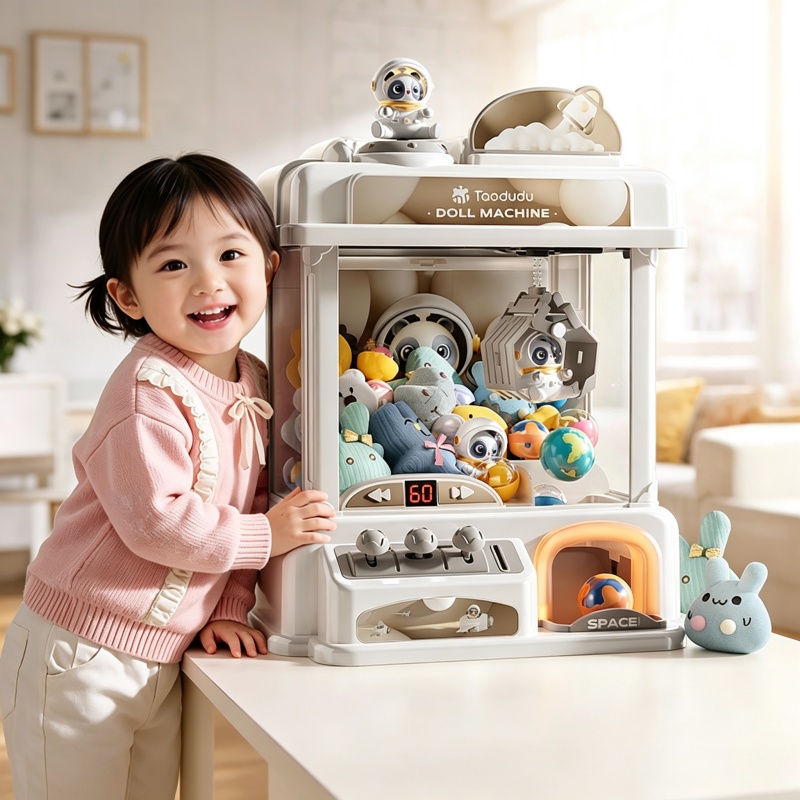 Children Mini Claw Machine Aut - đánh giá và giá Coin Pusher Machine