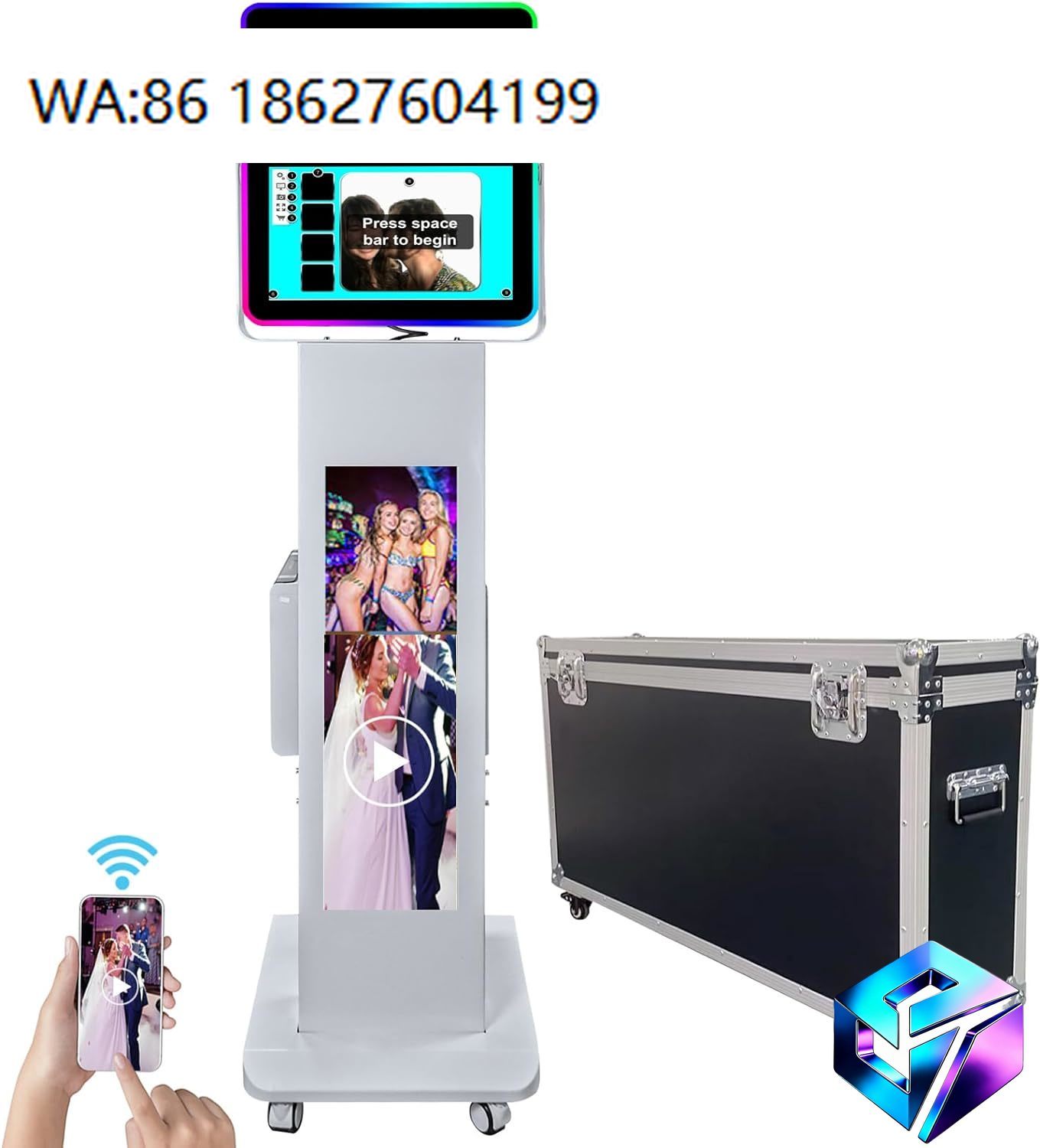 Portable LCD Screen DSLR Photo - đánh giá và giá Photo Booth Machine