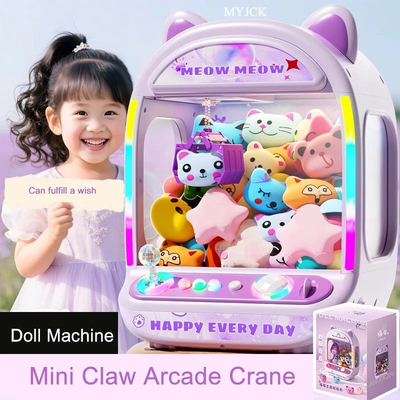DIY Purple Automatic Doll Mach - đánh giá và giá Coin Pusher Machine