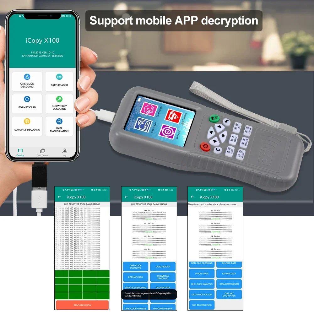 WiFi RFID Copier Duplicator NF - đánh giá và giá Nfc Card Reader Vending