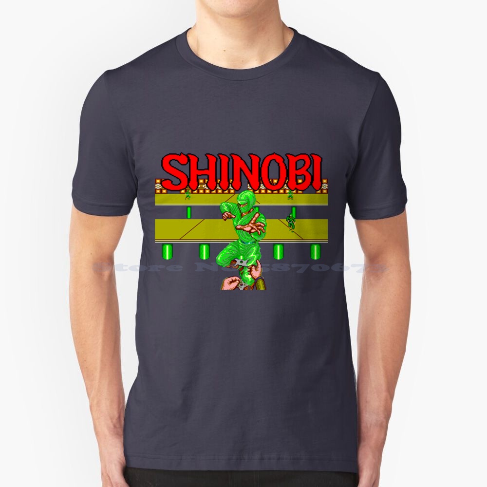 Shinobi T Shirt 100% Cotton Te - đánh giá và giá Arcade No